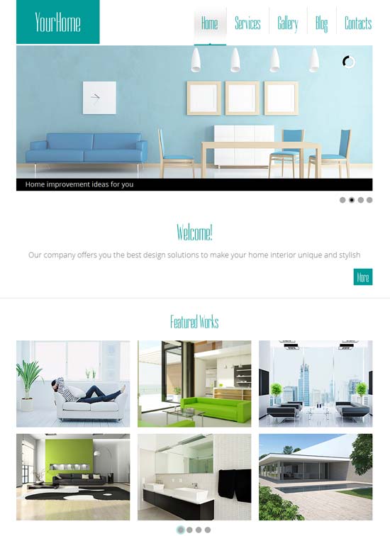 Miển phí tải về 15 mẫu website Responsive cực kỳ hấp dẫn Free-HTML5-Theme-for-Interior-Site