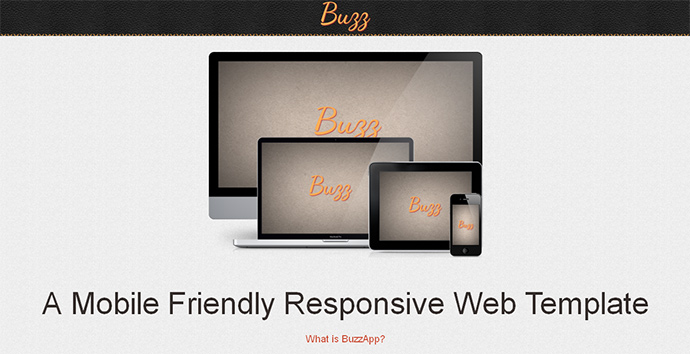 Free Responsive Web Template for Download
