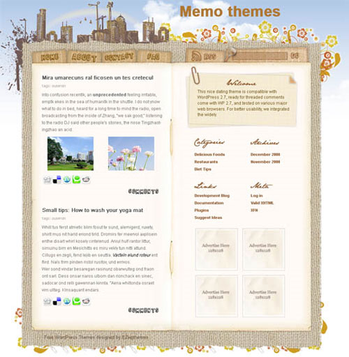 free travel blog wordpress theme