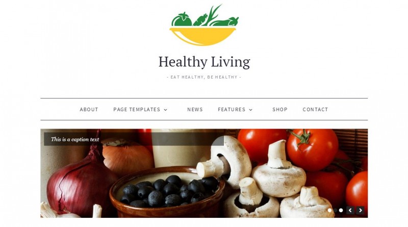 Healthy Living - Best-restaurant-cafe-wordpress-themes