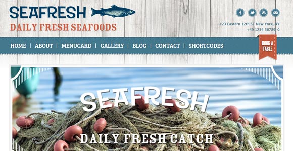 Bộ sưu tập 50 thiết kế website nhà hàng đẹp mắt (P2) Delimondo WordPress Theme Themeforest