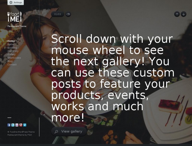 Foodme WordPress Theme Themeforest
