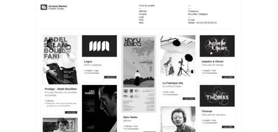 Ngắm những mẫu thiết kế website Đen Trắng đẹp nhất