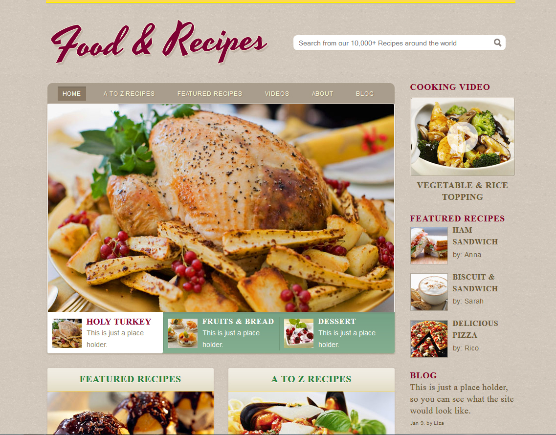 7 Gợi ý cho thiết kế website nhà hàng ấn tượng