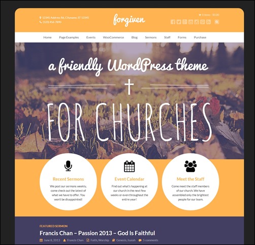 Forgiven-church-website-templates