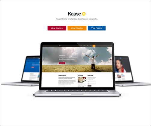 Kause-church-website-templates