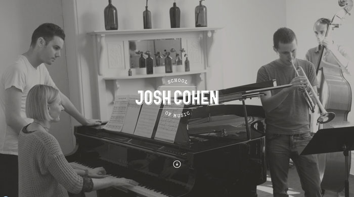 joshcohen.com.au site design