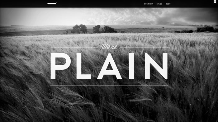 plainmade.com site design