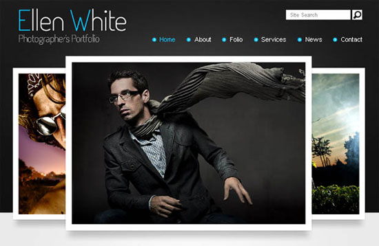 Free Photography Portfolio HTML5 CSS3 Template 