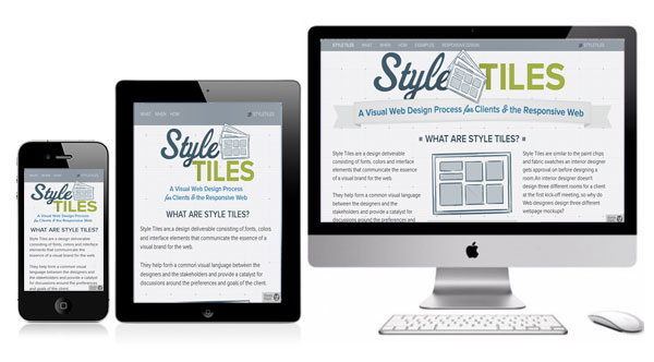 Style Tiles - Free HTML5 CSS3 Template