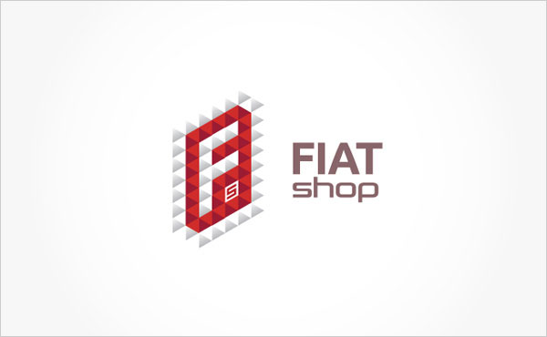 FiatShop-romanian-Car-Part-Selling-Company-Logo-&-Busienss-Card-Design