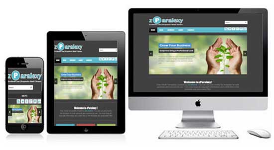 zParalexy responsive template