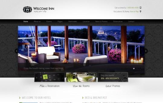 Các theme WordPress cho khách sạn tốt nhất năm 2014