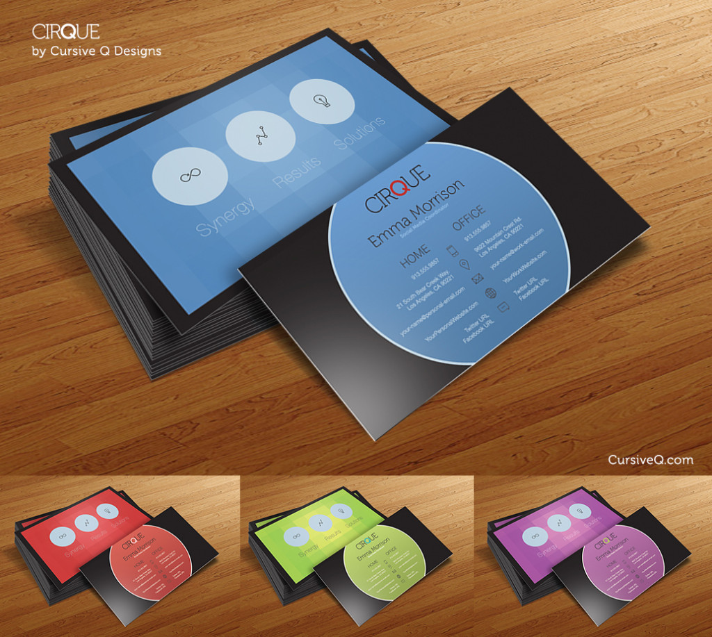 Cirque Business Card Template