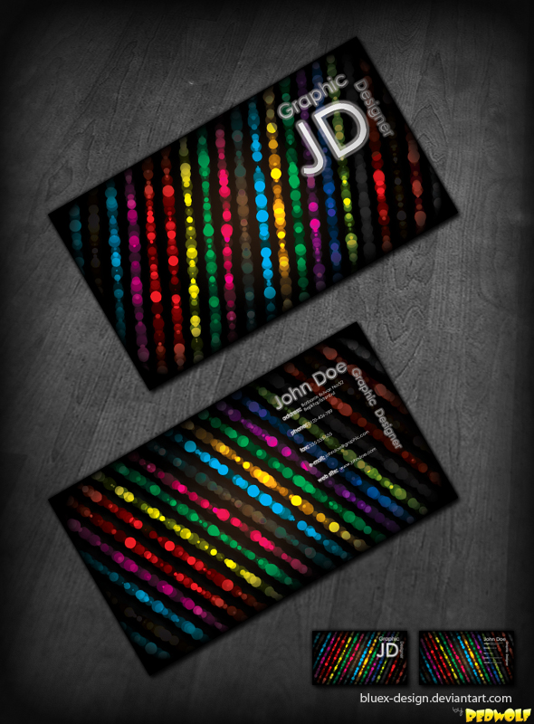 Disco Business Card