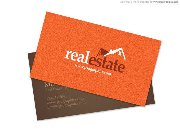 Real estate business card