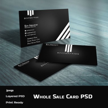 Wholesale Business Card Template