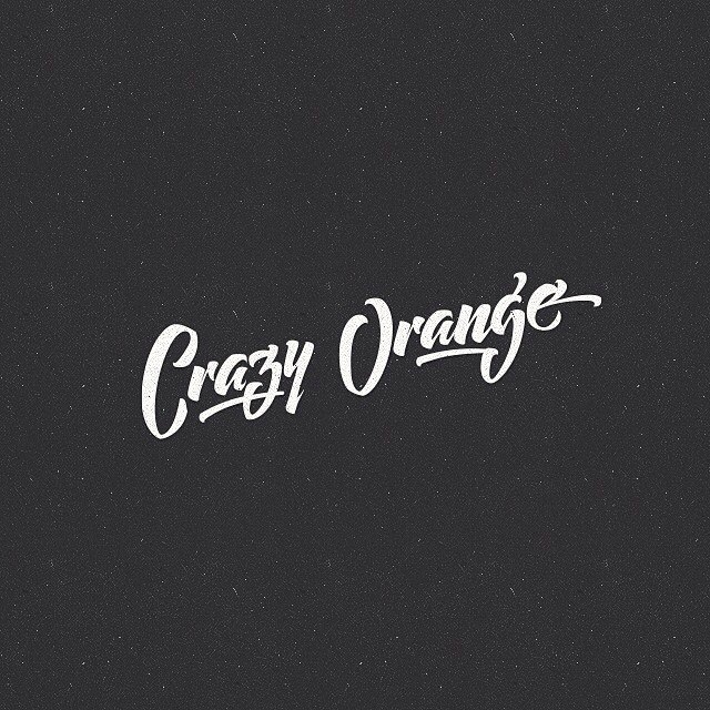Crazy Orange (lettering)