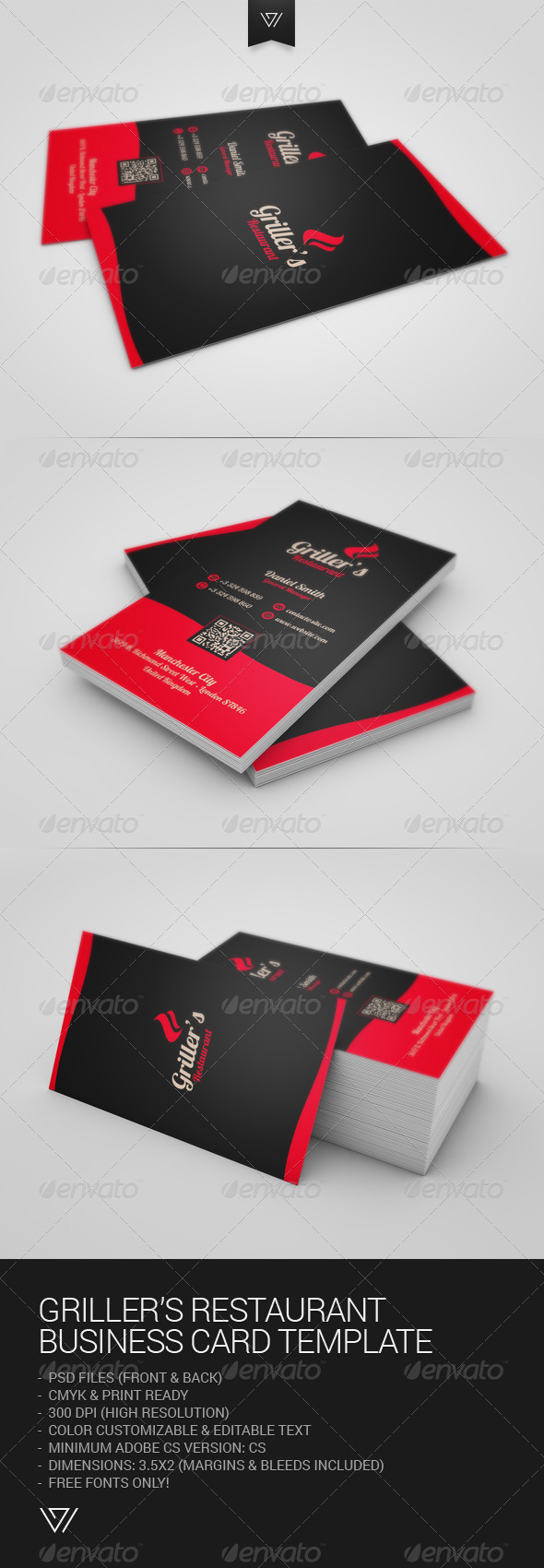 Tải về 60 mẫu Business Card miễn phí và cao cấp (P2) Grillers
