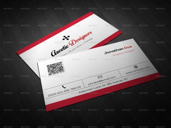 Tải về 60 mẫu Business Card miễn phí và cao cấp (P2) Red Business Card