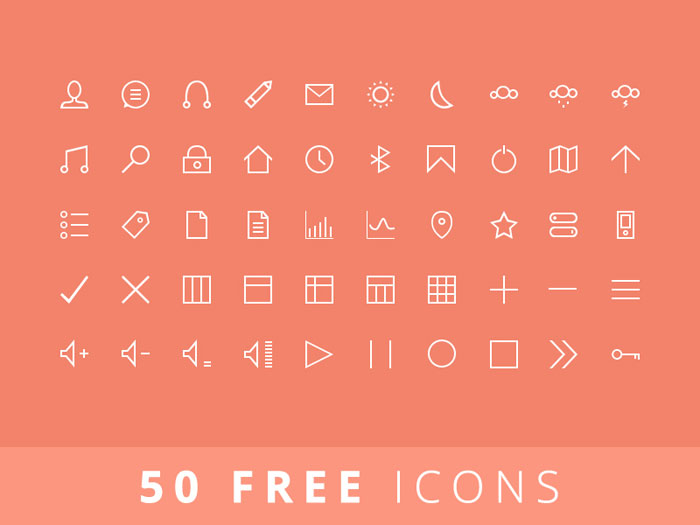 50 FREE Icons