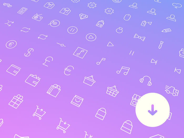 Simple Line Icons 2 - 100+ free icons