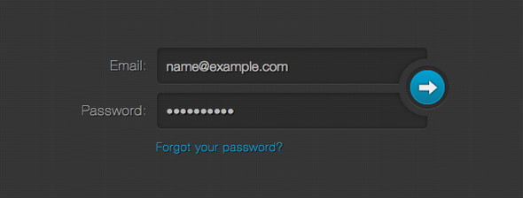 Dark Login Form