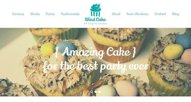 9 mẫu Website tốt nhất cho cửa hàng bánh ngọt