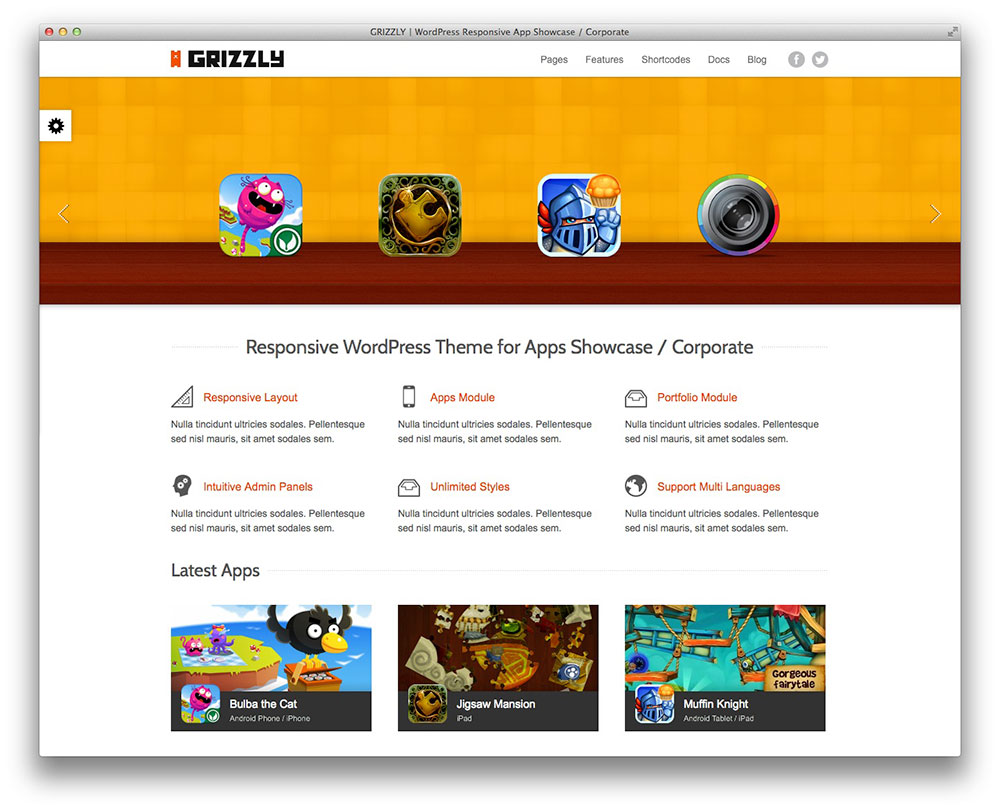 Tải về hơn 20 theme cho web về Mobile App (P.1)