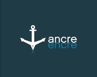 Ancre Encre Logo