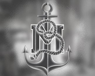 BM Anchor Logo Design
