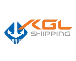 KGL Shipping Design Logo