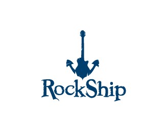 Rock Ship Logo Design