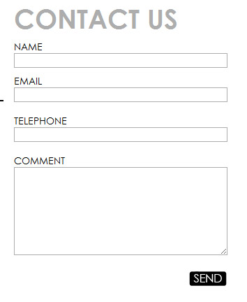 15 thiết kế Contact form chuyên nghiệp