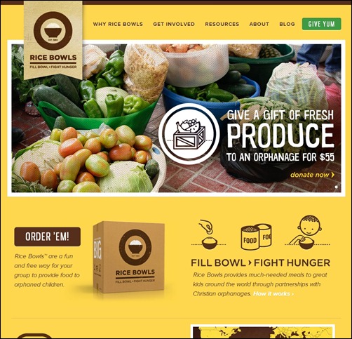25+ thiết kế website màu vàng hút ánh nhìn