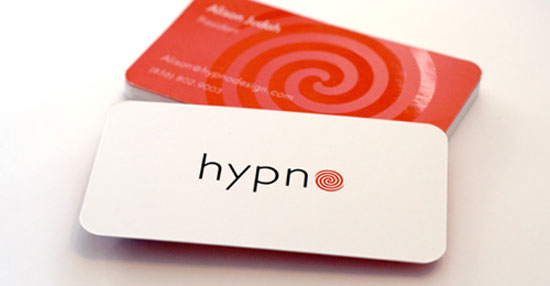 Hypno Full Color Business Card