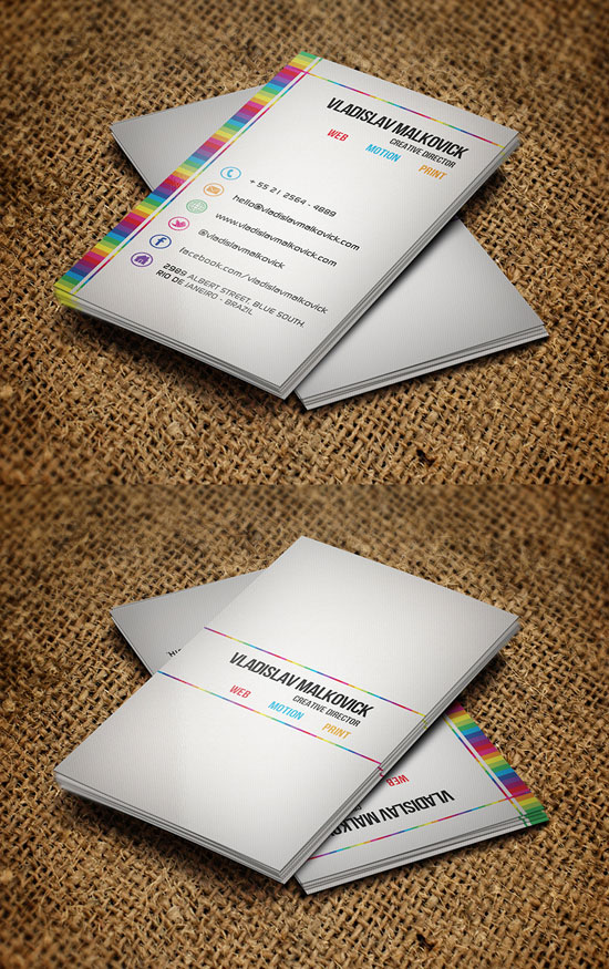 Creative Full Color Business Card