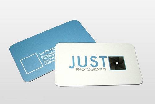 Just Photography Business Card