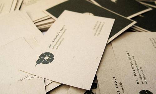 Business Cards for a Nature Photographer