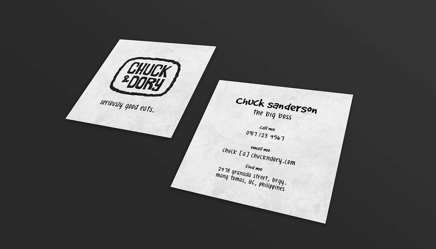 Chuck & Dory Business Cards