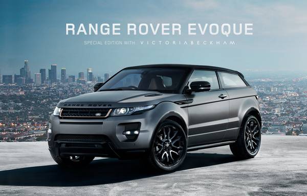 HTML5 websites : Range Rover Evoque - Victoria Beckham