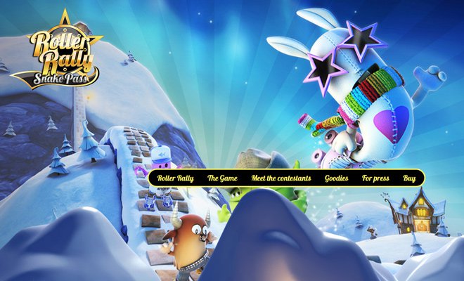 roller rally game kids graphics page