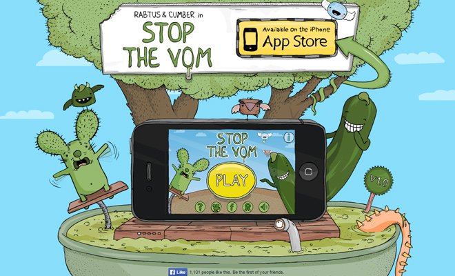 stop the vom iphone game ios landing page