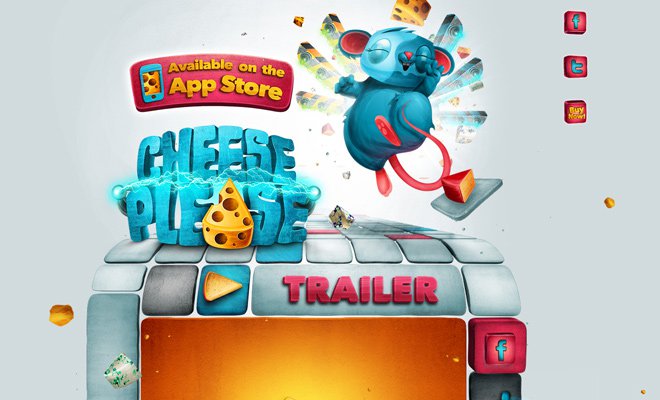 cheese please game ios app store website landing page