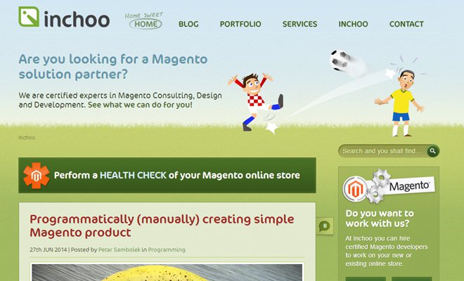 inchoo magneto strategy agency green header