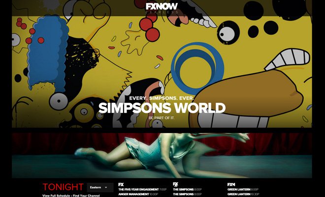 fx fxx network channel website