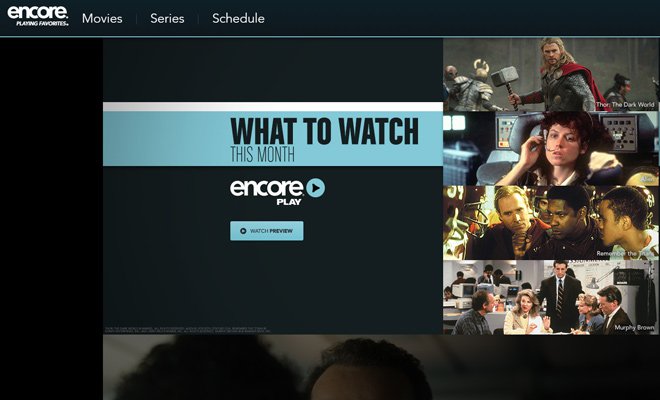 encore cinema movies cable website