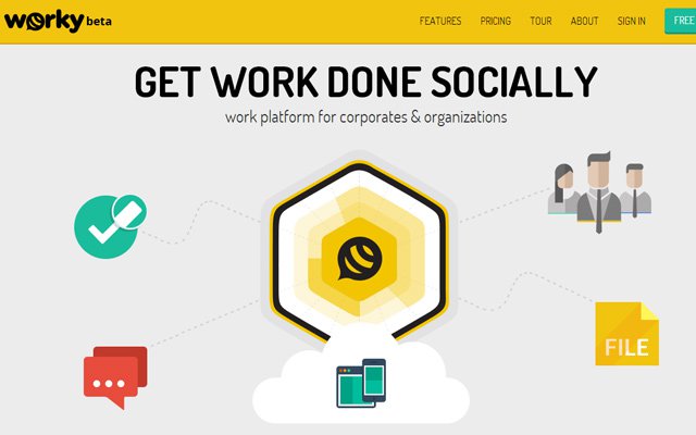 35 bố cục web sử dụng thiết kế phẳng cho đồ họa và icon flat icons design worky ui network