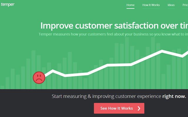 35 bố cục web sử dụng thiết kế phẳng cho đồ họa và icon temper io green website layout homepage