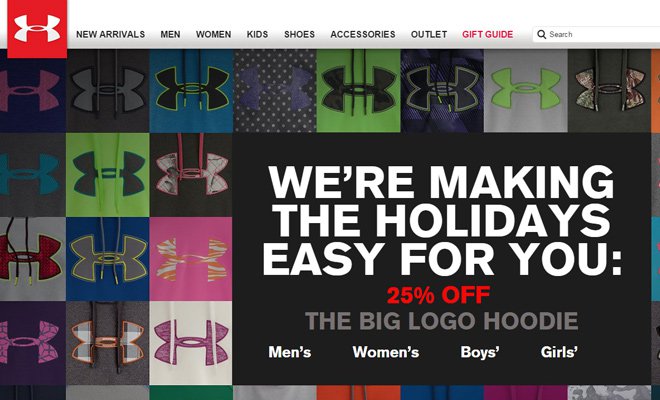 under armour website english layout